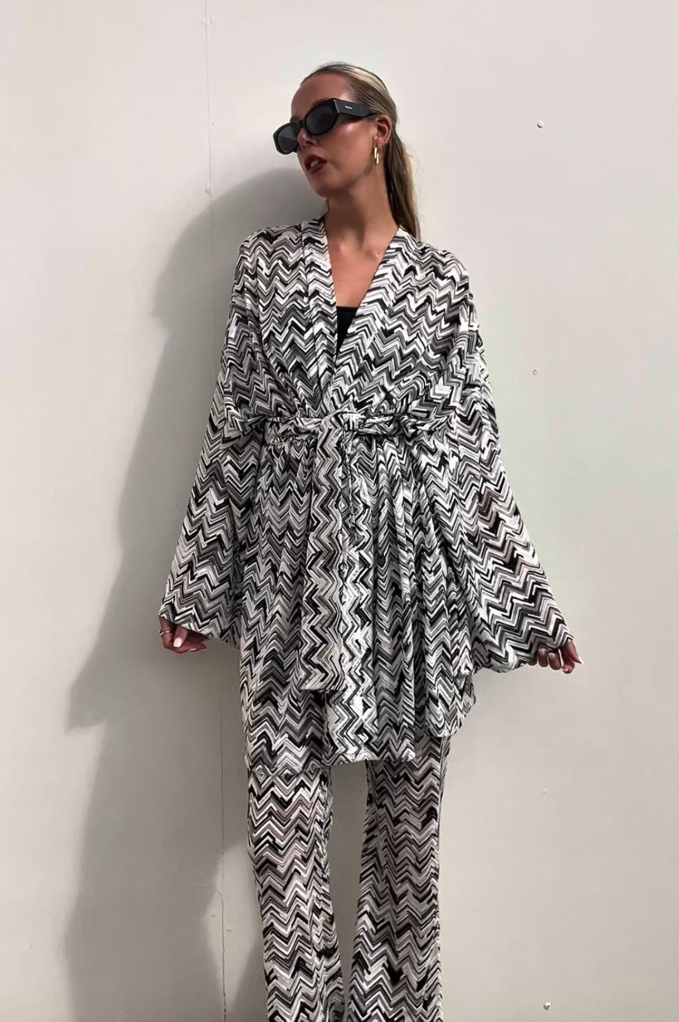 X Missoni | Crochet Knit Top & Pant Set | AU 12