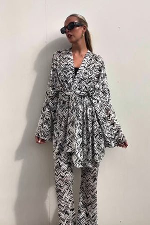 Missoni | Crochet Knit Top & Pant Set | AU 12