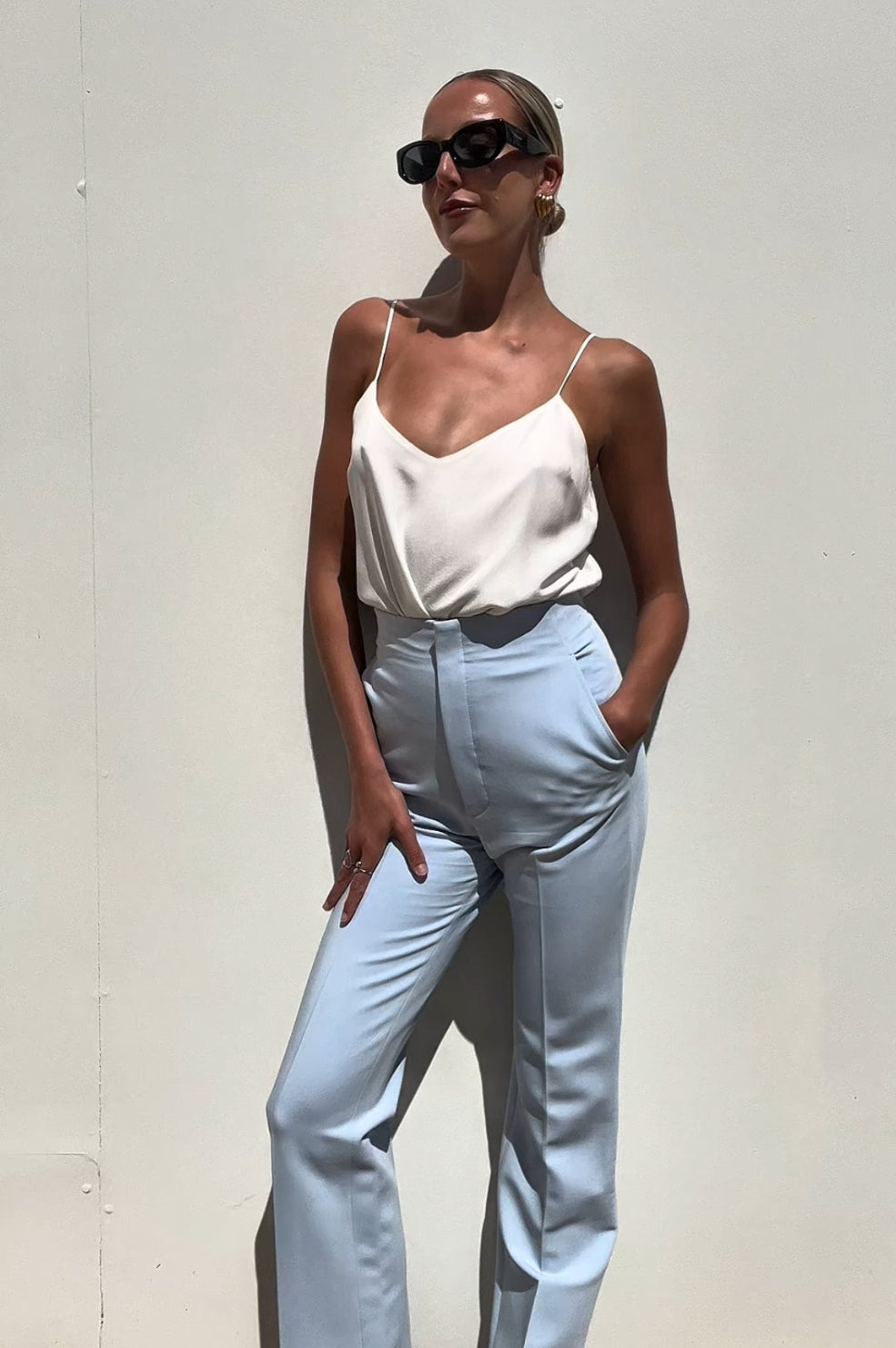 Scanlan Theodore | Powder Blue Tailored Pant | AU 6