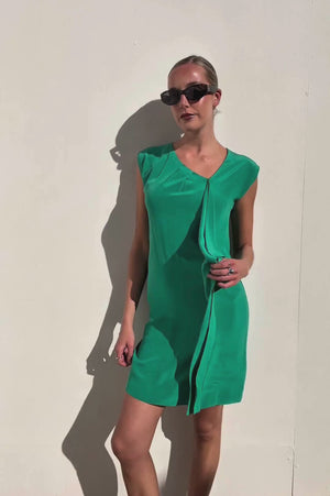 Ross & Bute | Emerald Sleeveless Dress | AU 8