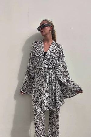 Missoni | Crochet Knit Top & Pant Set | AU 12