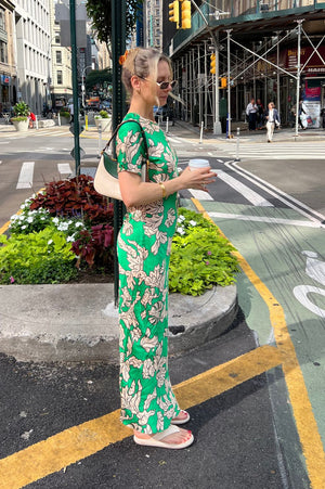 Gigi Dress | Capri Green