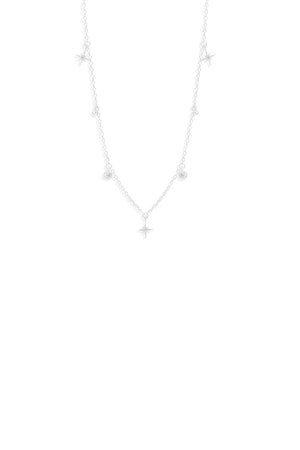 Bathed in Your Light Choker - Silver