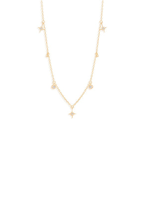 Bathed in Your Light Choker - Gold