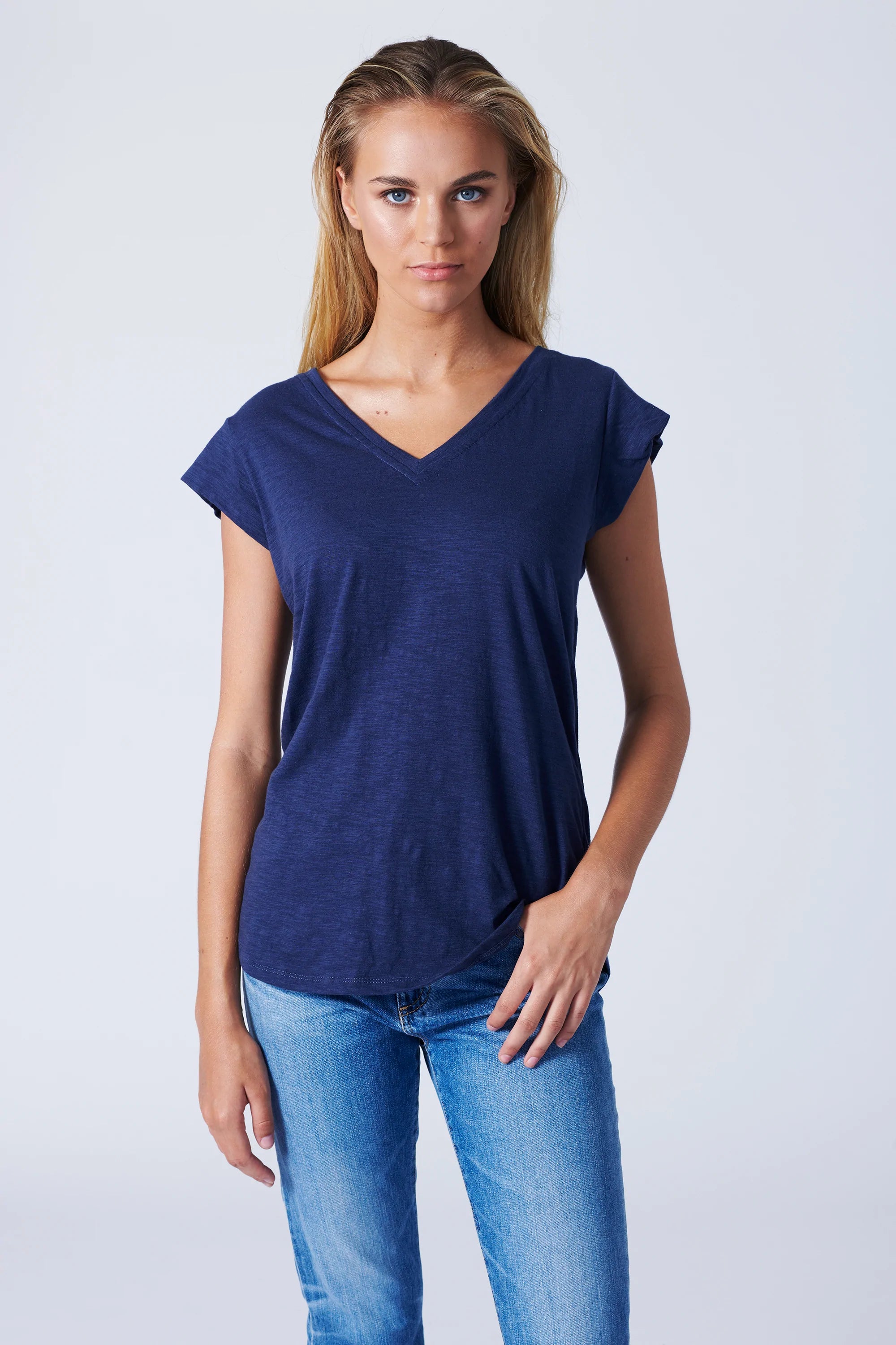 Barcelona Tee - Navy
