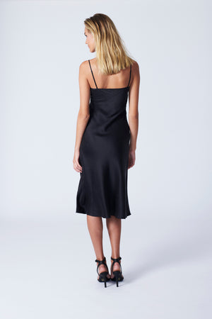 New York Dress | Black Silk CDC