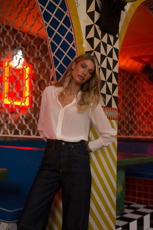 Arabella Blouse | Ivory