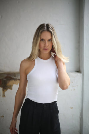 LA Tank | White