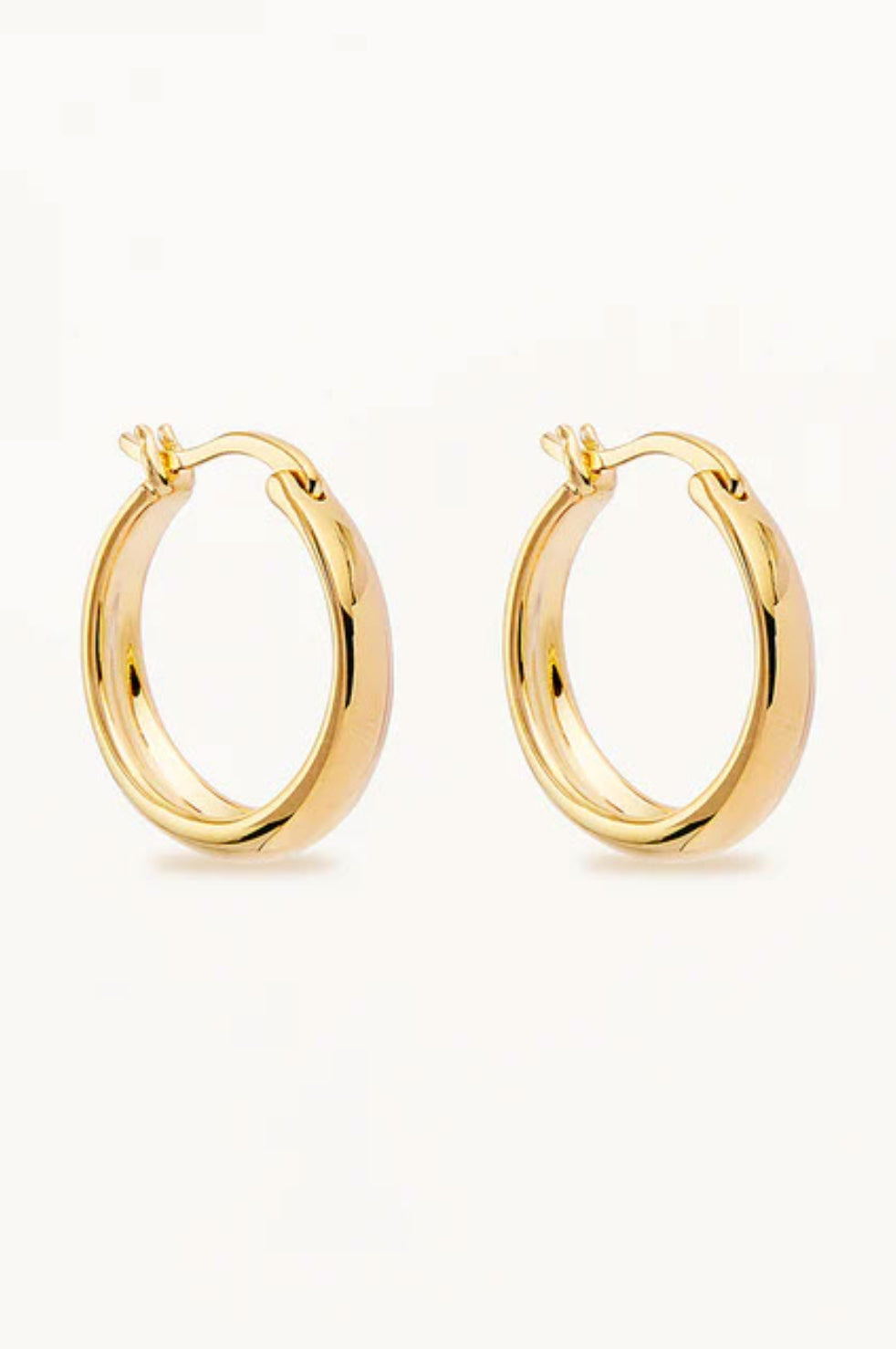 Infinite Horizon Large Hoops - Gold