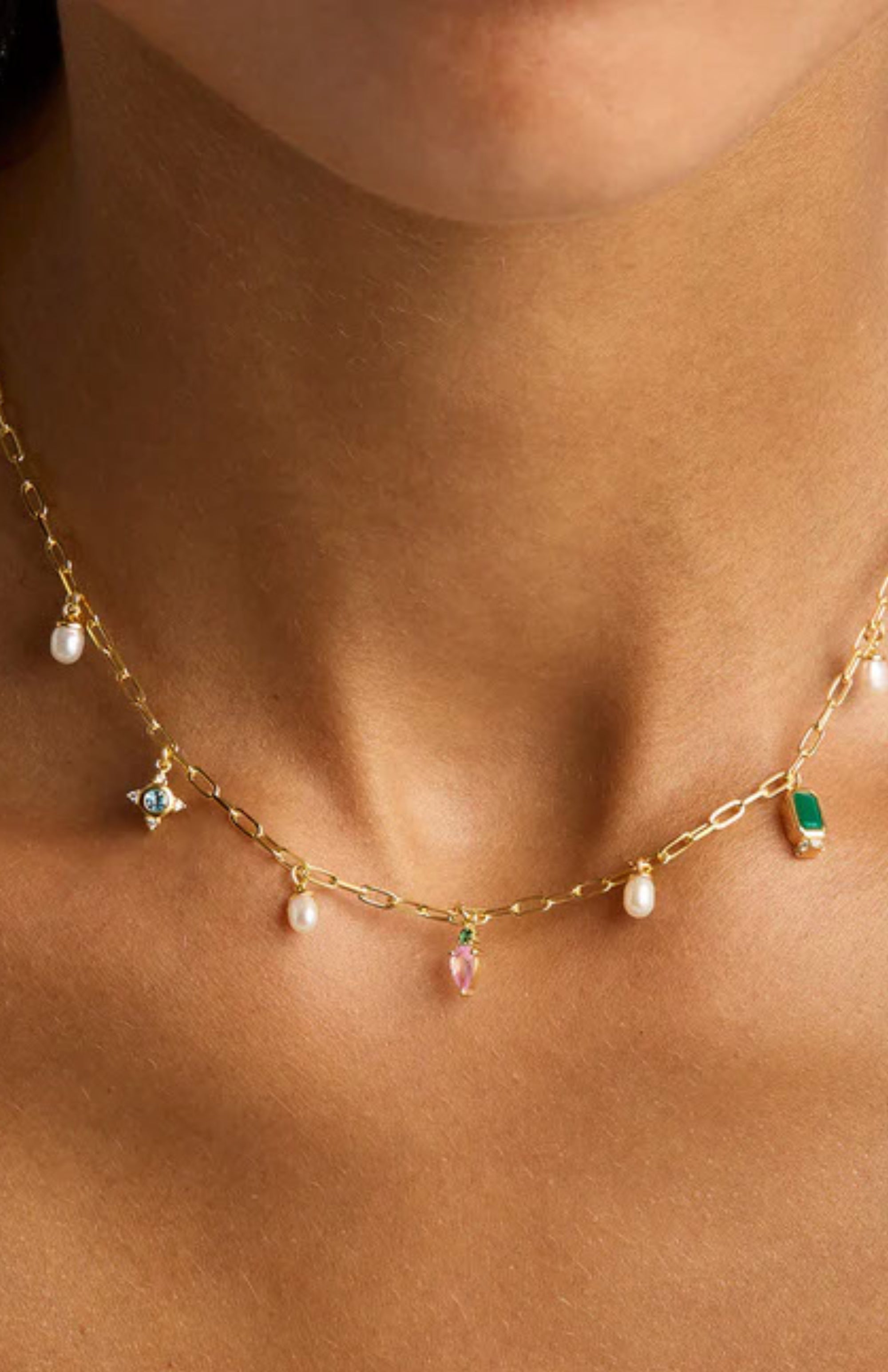 Connect to the Universe Choker - Gold