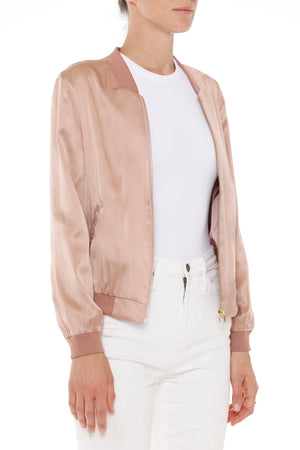 Tokyo Silk Jacket | Blush