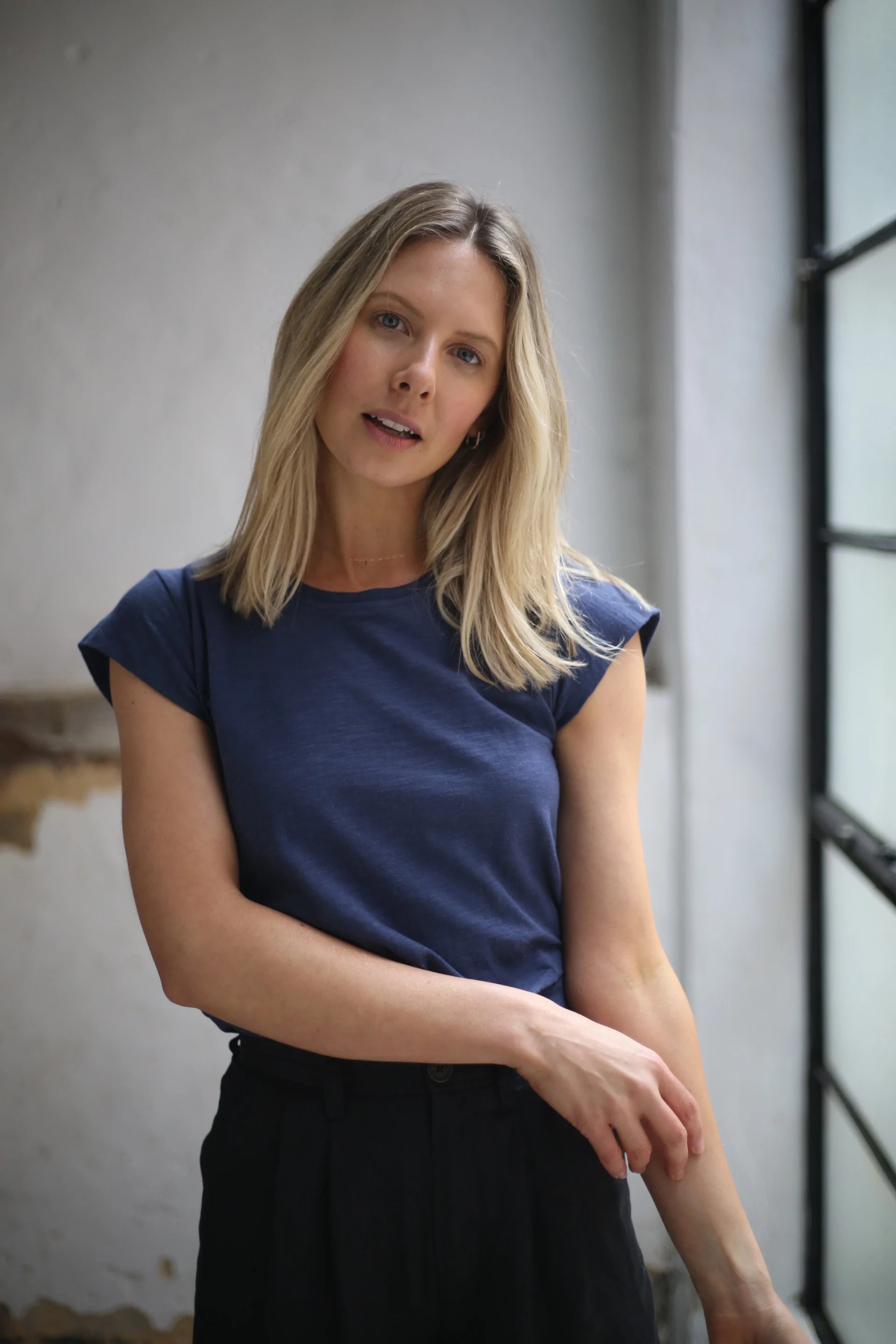 Vienna Tee - Navy
