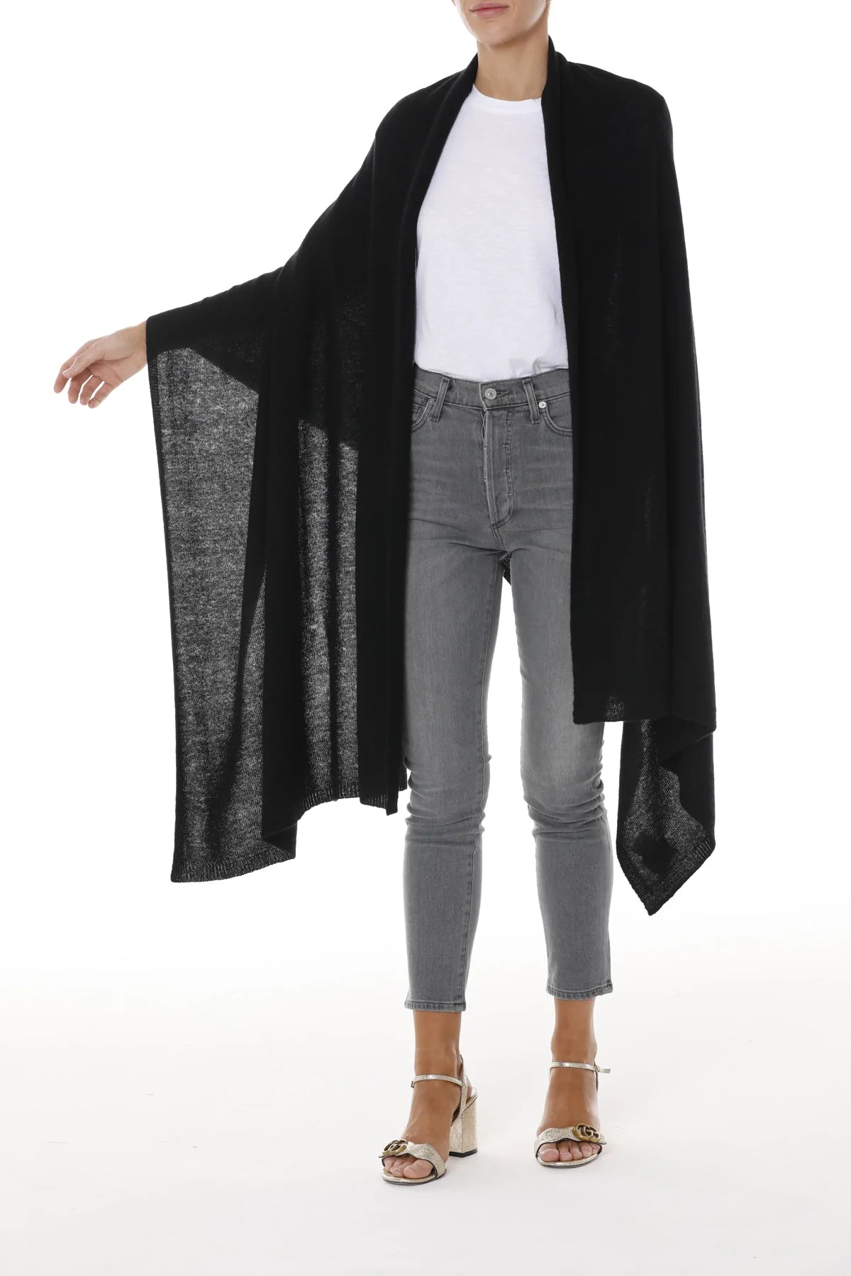 Cashmere Wrap | Black