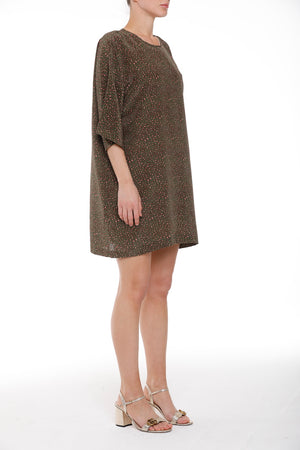 Elle Dress - Khaki Cheetah