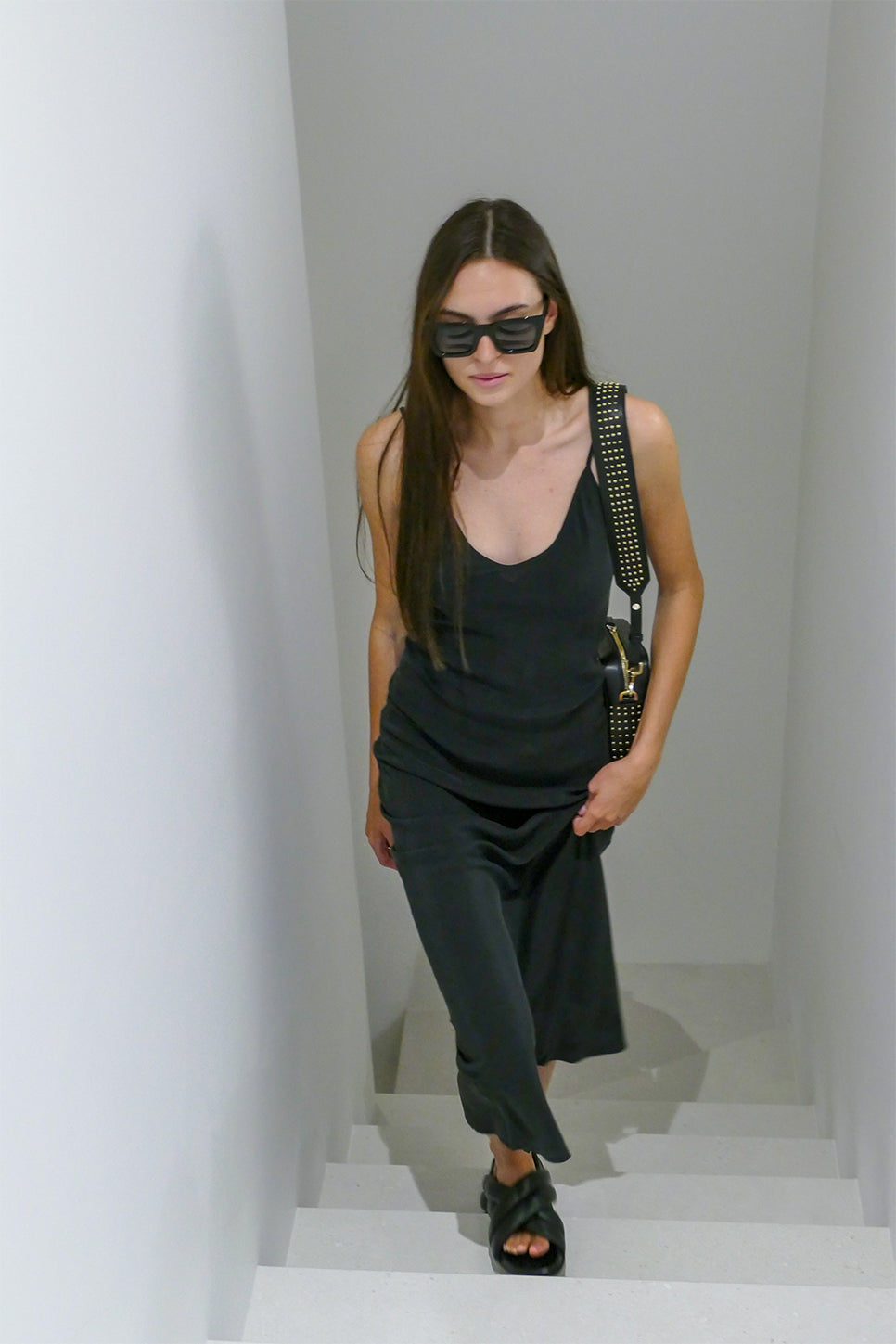 New York Long Dress | Black