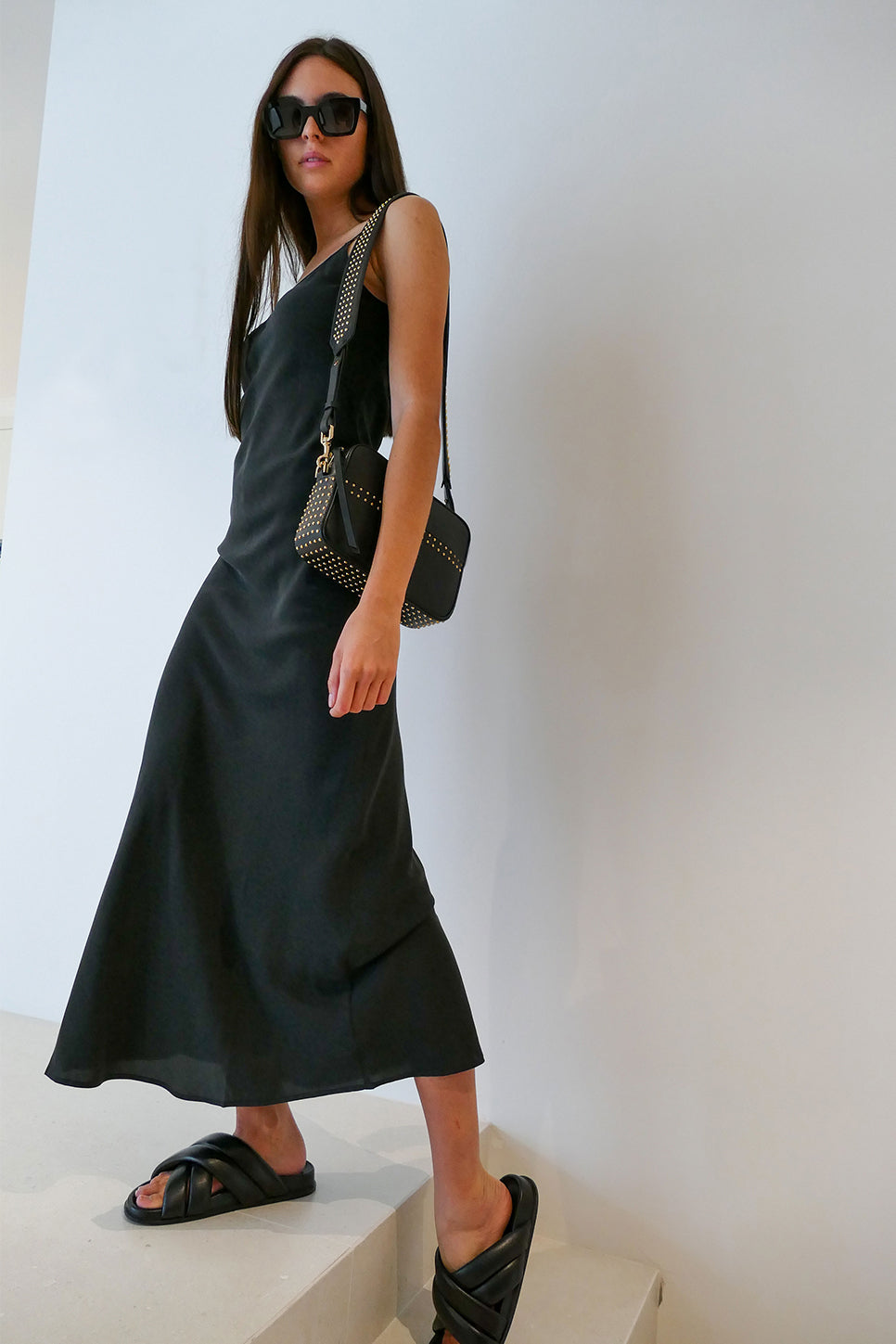 New York Long Dress | Black