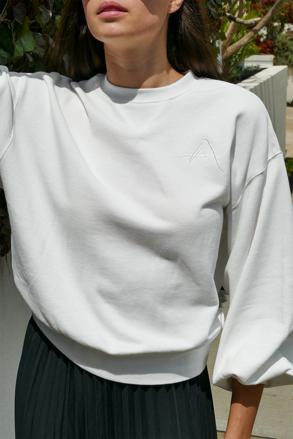 Signature Sweatshirt - White