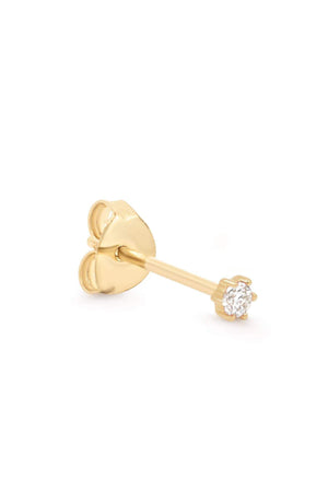 14k Gold Sweet Droplet Diamond Earrings
