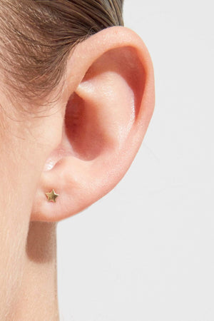 14K Gold Stellar Earrings