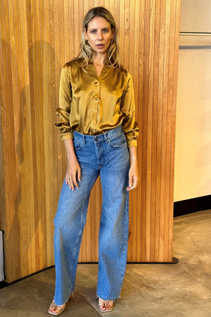 Olivia Blouse | Gold